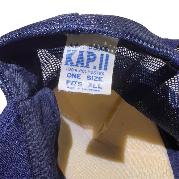 VTG Dees Oil Company Make Sure Gulf is with you Mens Snapback Mesh Truckers cap - Picture 8 of 9